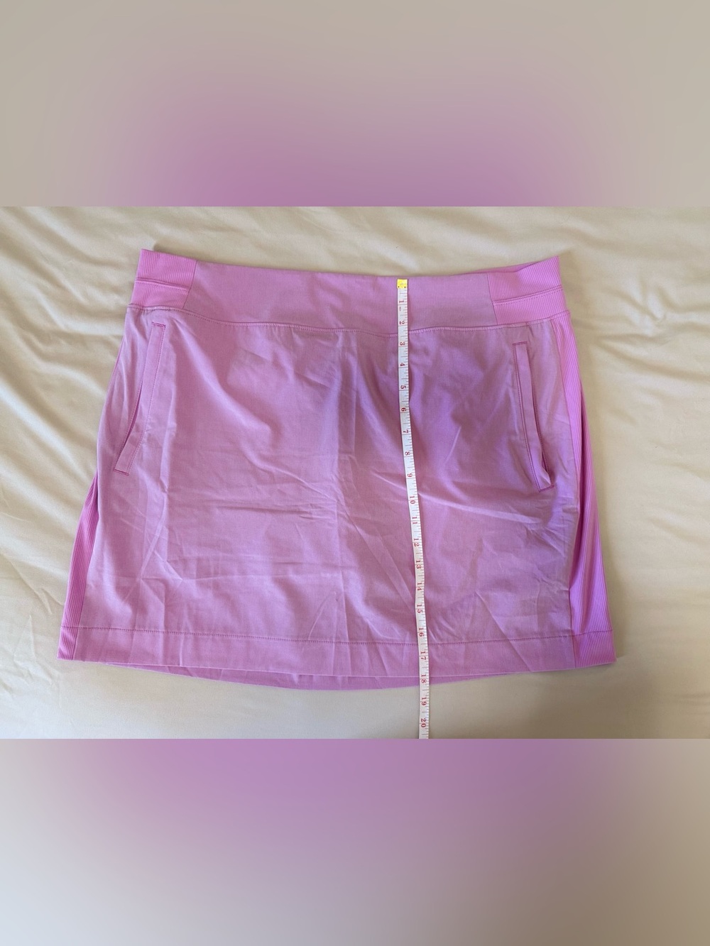 💗 Member’s Mark Active Skort XXL Pink Athletic Golf Tennis Skirt WORN ONCE - Picture 5 of 9